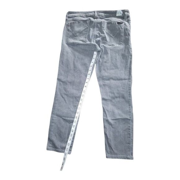 Hudson Krista Jeans‎ Women Sz 30 Super Skinny Gray Straight Leg Boho - Picture 4 of 8
